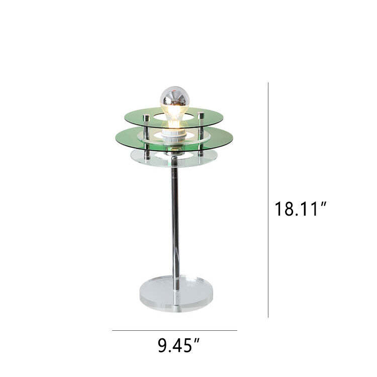 Modern Acrylic Saucer Table Lamp
