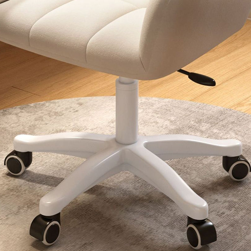 Nordic Velvet Swivel Height-Adjustable Desk Chair