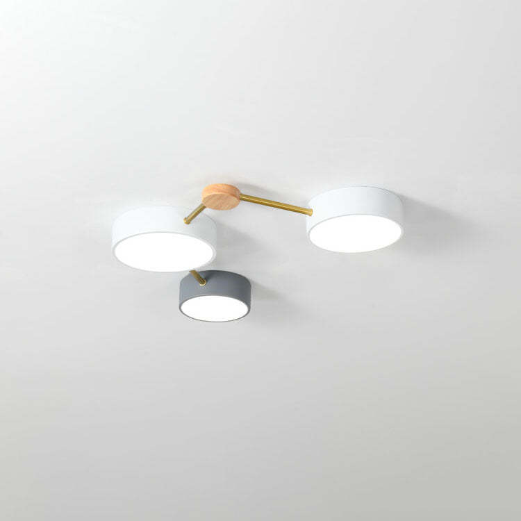 Scandinavian Minimalist Flush Mount Light