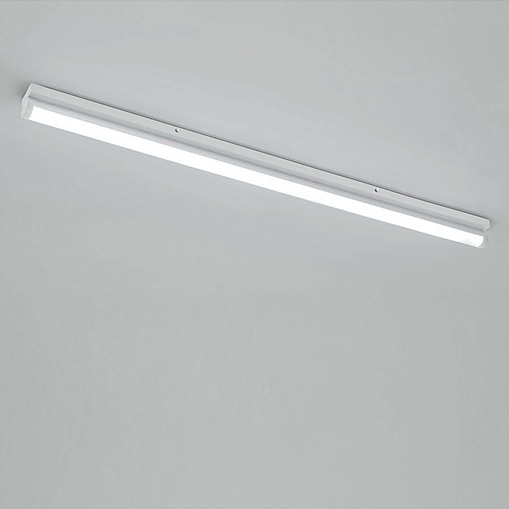 24'' 30'' Rectangular LED Modern Flush Mount Lighting White Black Ceiling Lights-Lighom