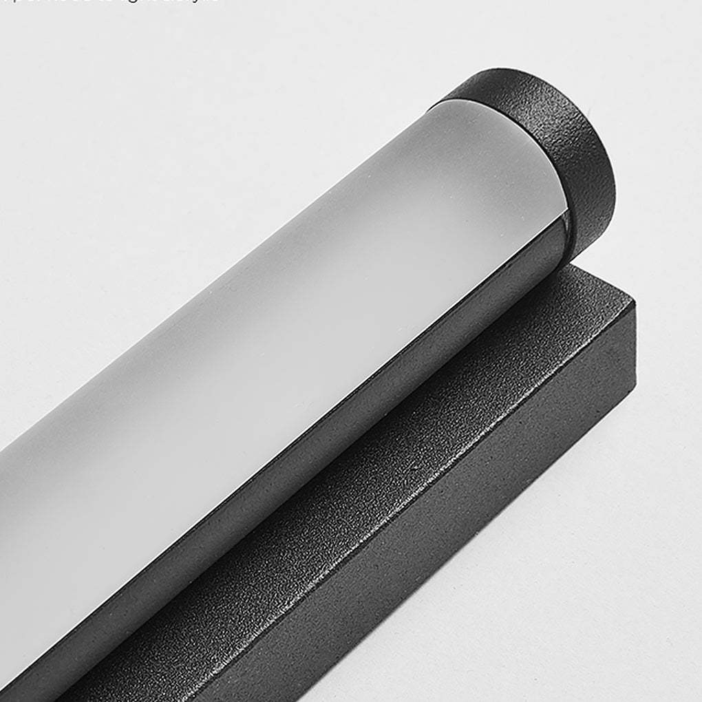 24'' 30'' Rectangular LED Modern Flush Mount Lighting White Black Ceiling Lights-Lighom