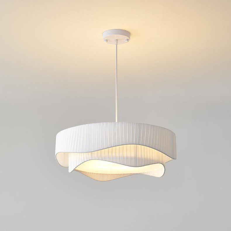 Scandinavian Iron Acrylic Fabric 4/5-Light Pendant