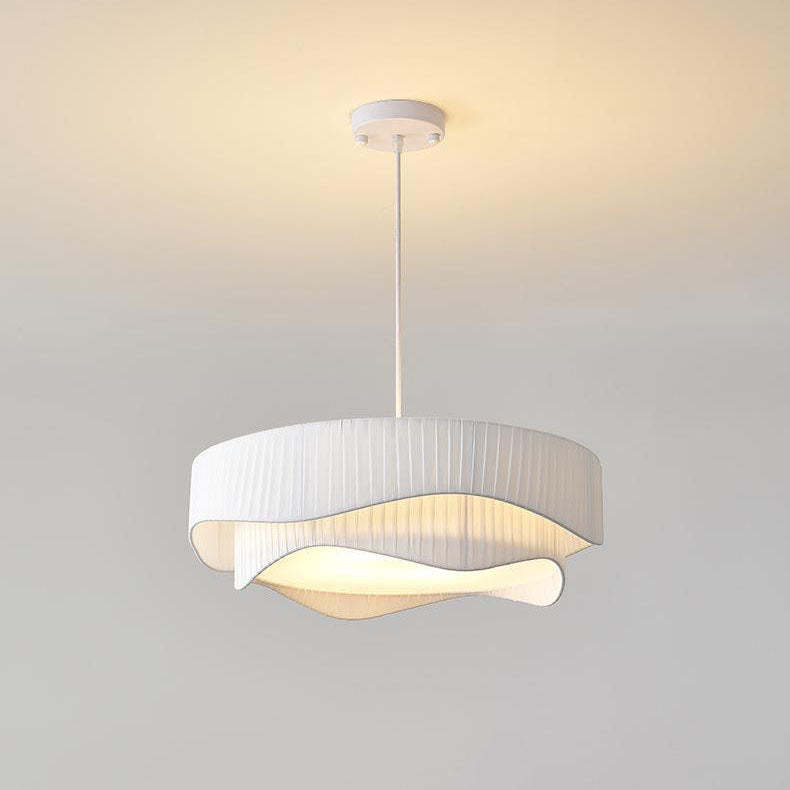 Scandinavian Iron Acrylic Fabric 4/5-Light Pendant