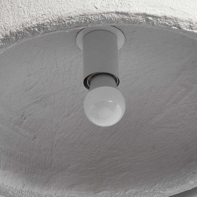 Minimalist Resin Dome Pendant Light