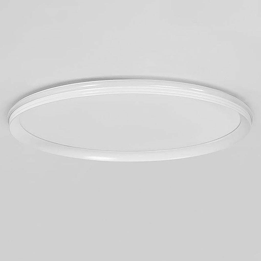 24" Round Ultra-Thin Modern Dimmable LED Flush Mount Light