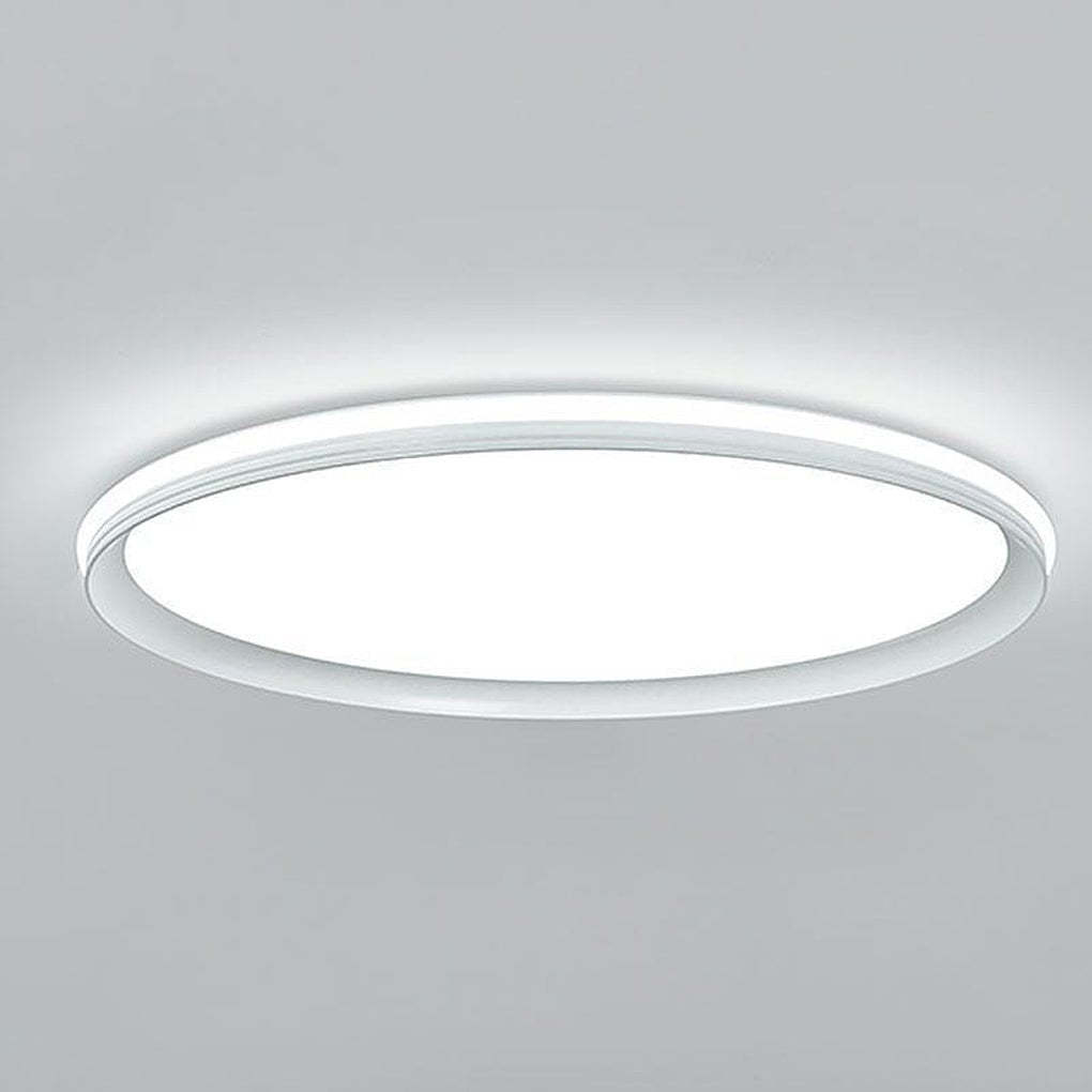 24" Round Ultra-Thin Modern Dimmable LED Flush Mount Light