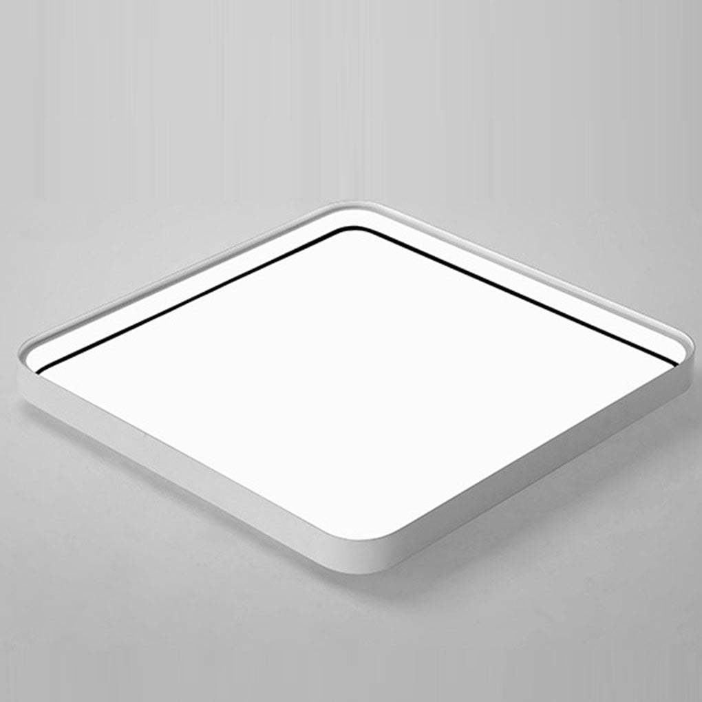 24" Modern Dimmable Edge Flush Mount Ceiling Light