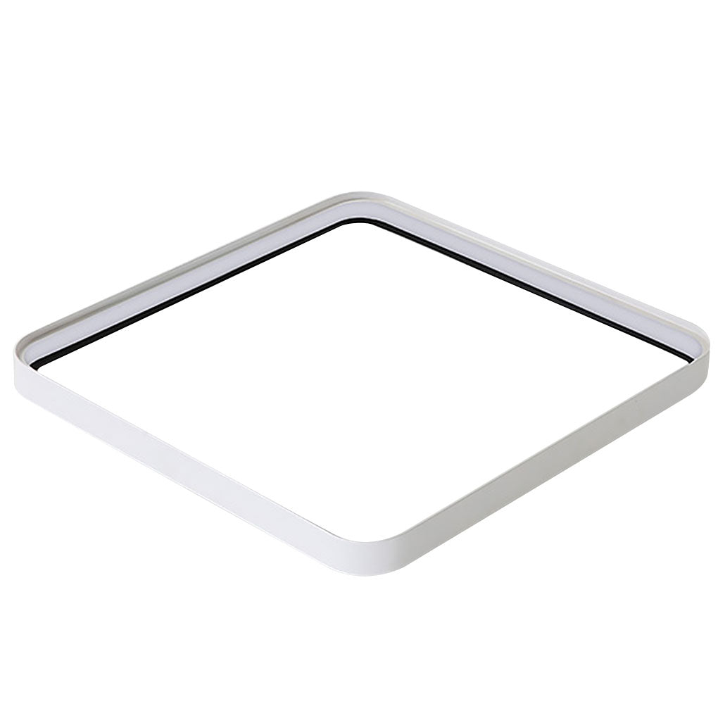 24" Modern Dimmable Edge Flush Mount Ceiling Light