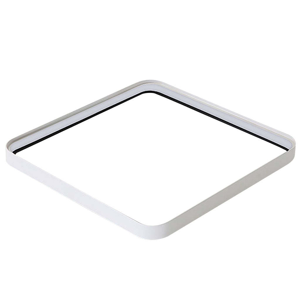 24" Modern Dimmable Edge Flush Mount Ceiling Light