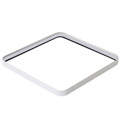 24" Modern Dimmable Edge Flush Mount Ceiling Light