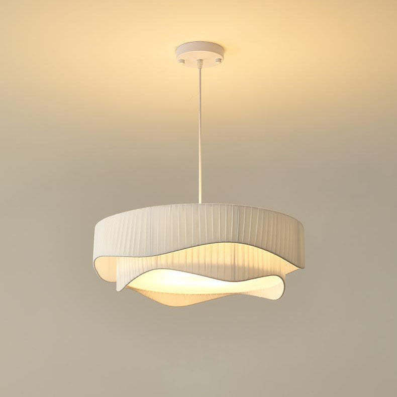 Scandinavian Iron Acrylic Fabric 4/5-Light Pendant