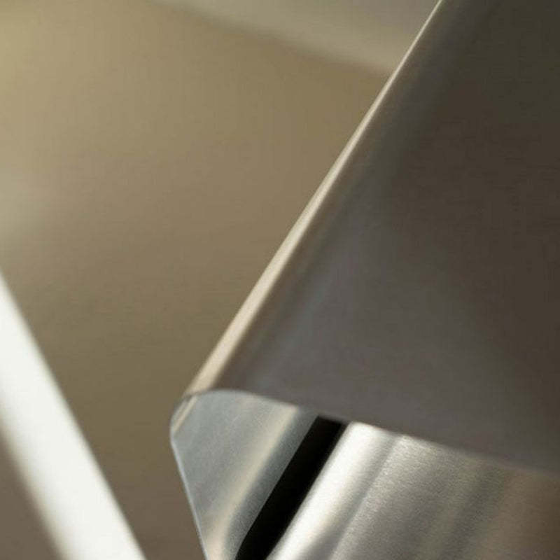 Minimalist Curved Steel Side Table