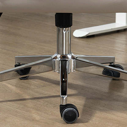 Minimalist PU Leather Steel Desk Chair