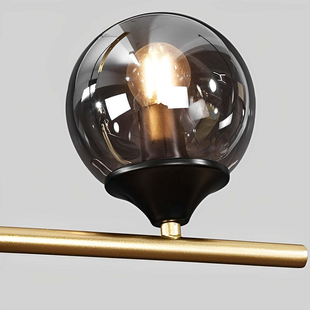 Strip Cone Glass Bubble LED Nordic Chandelier