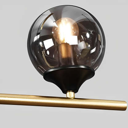 Strip Cone Glass Bubble LED Nordic Chandelier