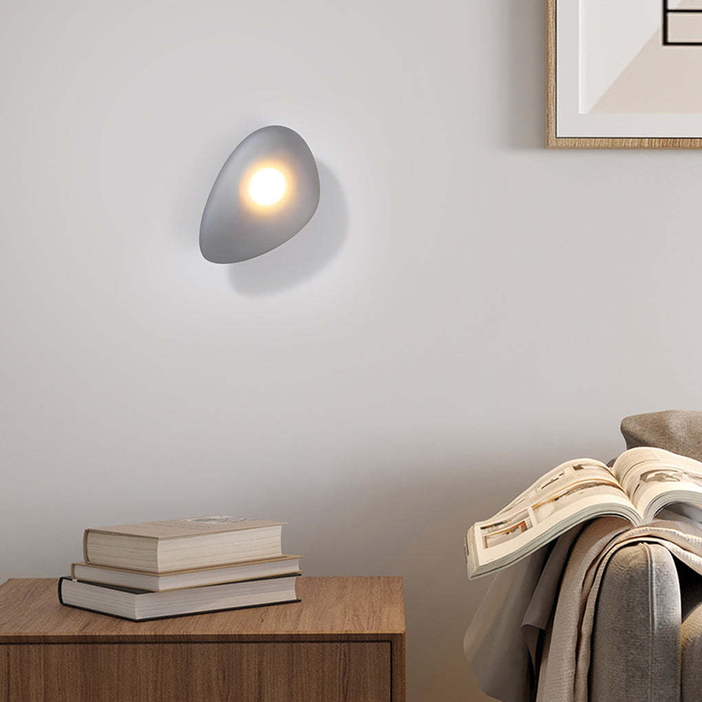 Colorful Glass Pebbles LED Modern Indoor Wall Sconce