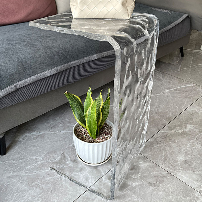 Nordic Ripple C-Shape End Table