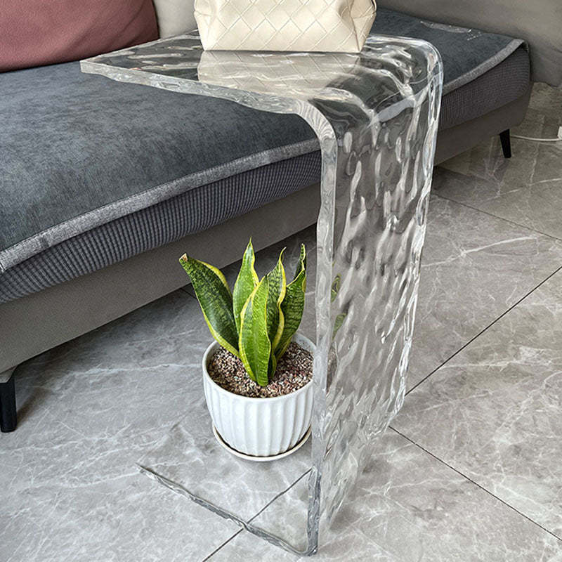 Nordic Ripple C-Shape End Table