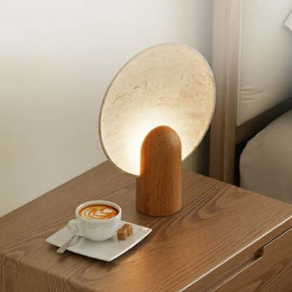 Modern Rubber Wood Bedside Nightstand