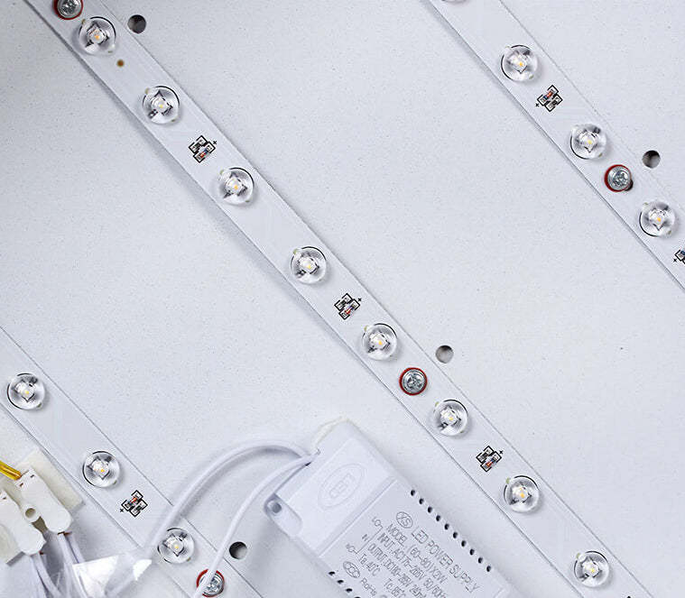 Round Acrylic LED Flush Mount Light