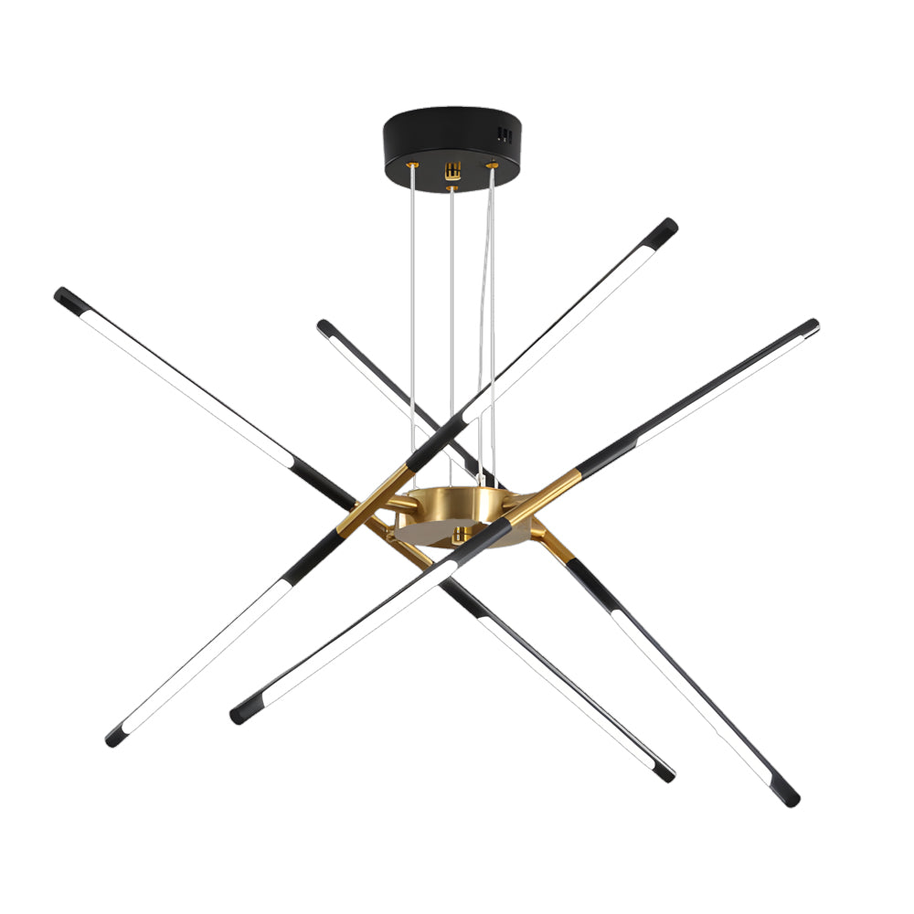 Modern Stepless Dimming Long Strip Sputnik
