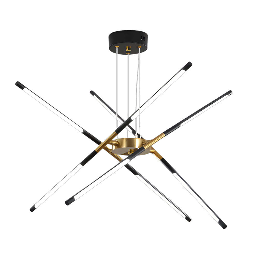 Modern Stepless Dimming Long Strip Sputnik