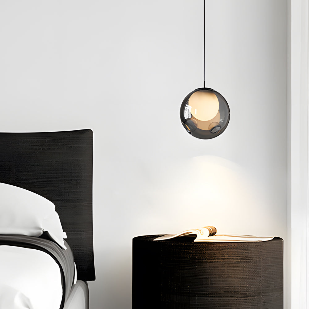 Glass Bubble Pendant Light