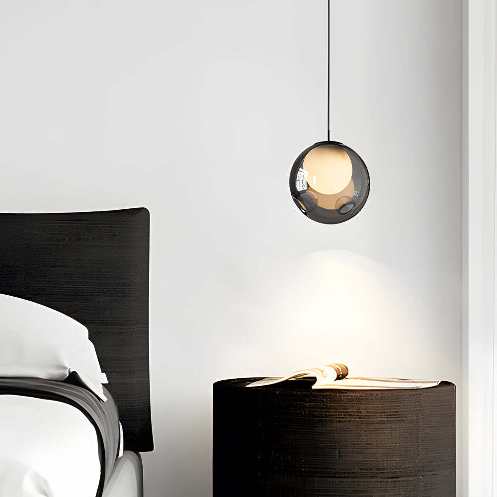 Glass Bubble Pendant Light