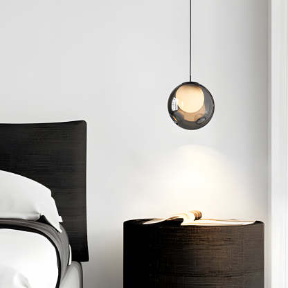 Glass Bubble Pendant Light