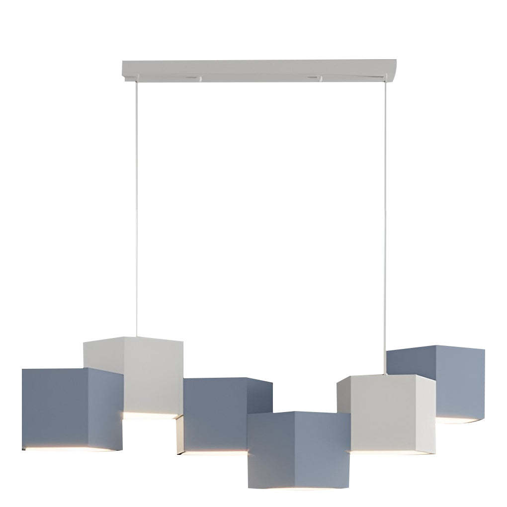 Geometric LED Industrial Pendant Chandelier