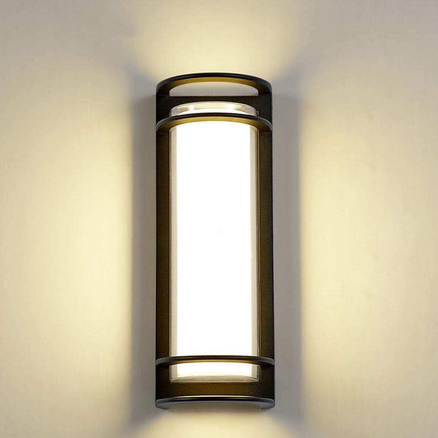 Modern Outdoor Column LED Garden Wall Sconce