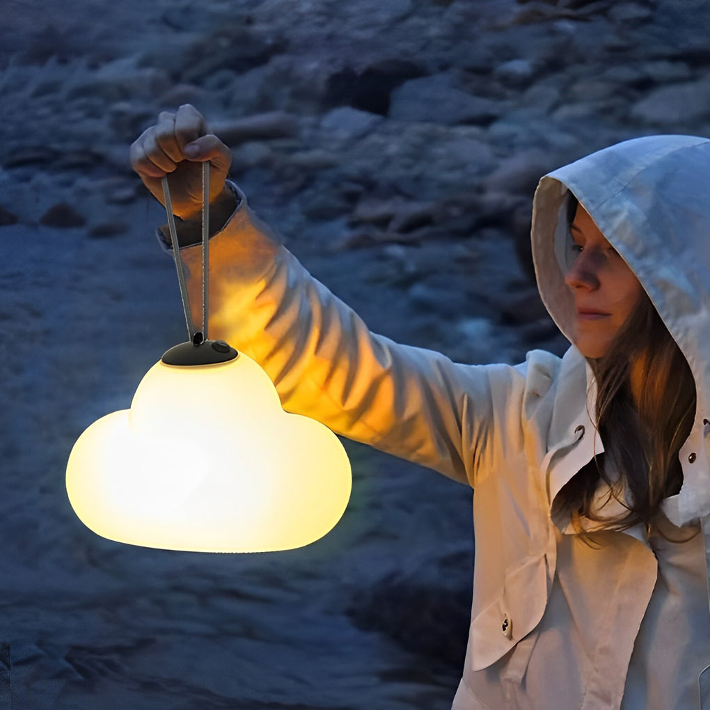Waterproof Clouds Creative USB DC5V Rechargeable Outdoor Hanging Lights-Lighom