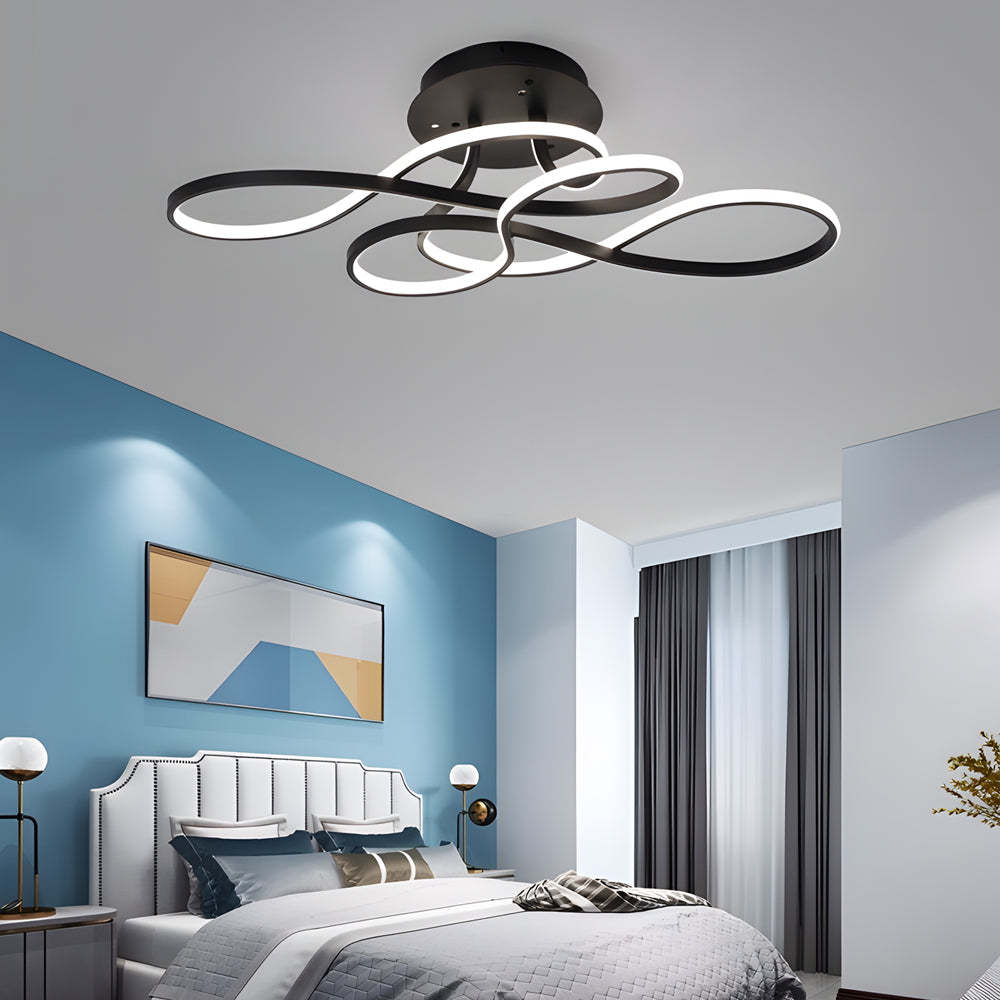 Music Notes Linear LED Ceiling Light