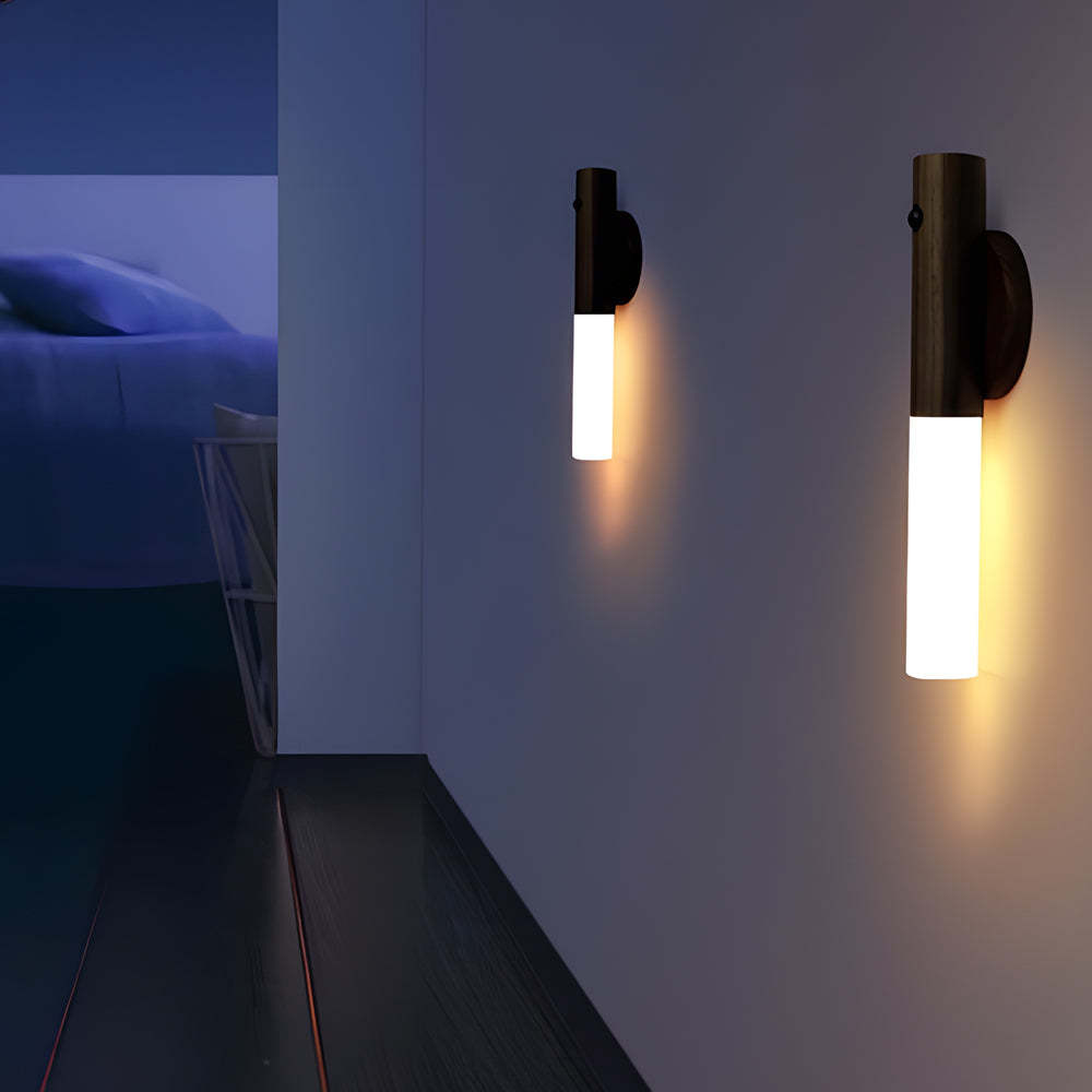 Wood Stick Motion Sensor USB Night Light