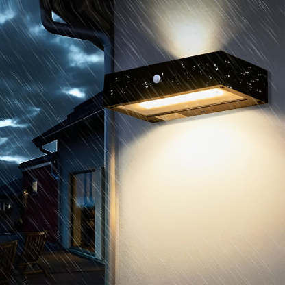 Up Down Motion Sensor Modern Solar Wall Lamp