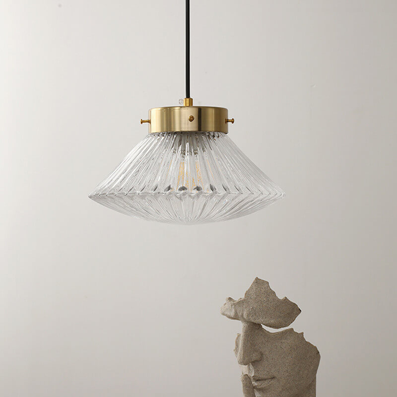 Vintage Milk White Glass Jar Pendant Light