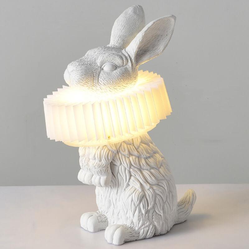 Modern Resin Rabbit LED Table Lamp