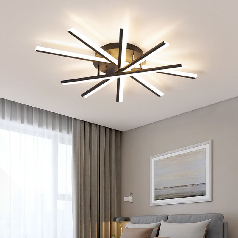 Nordic Line LED Semi-Flush Ceiling Light