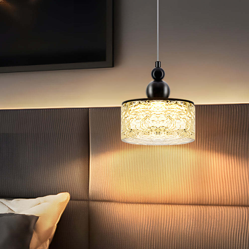 Acrylic Ice Texture Modern Hanging Light