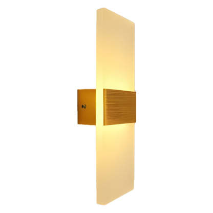 Rectangular Acrylic 6W LED Modern Wall Lamp Wall Sconce Lighting-Lighom