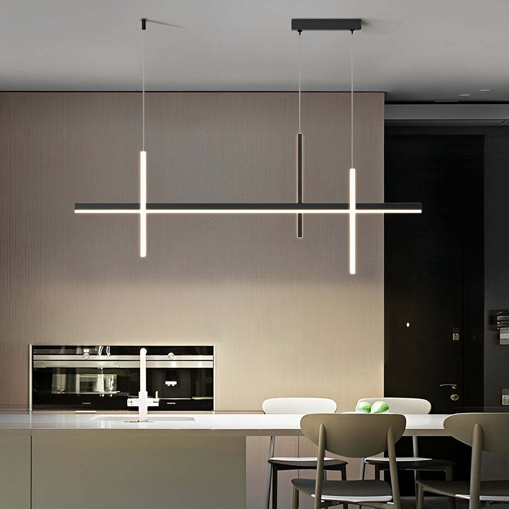 Minimalist Long Strip Dimmable Chandelier