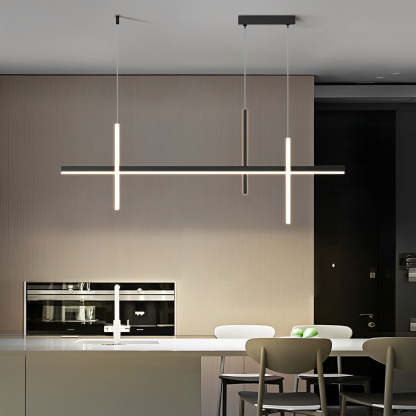 Minimalist Long Strip Dimmable Chandelier