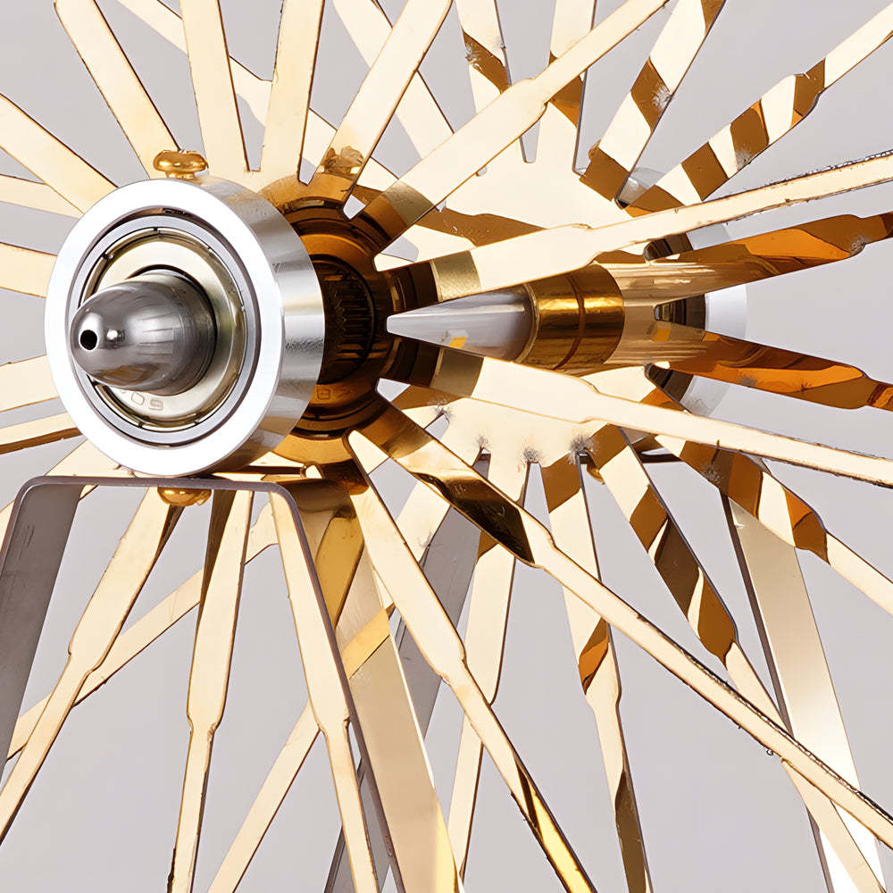 Vintage Ferris Wheel Integrated LED Table Lamp