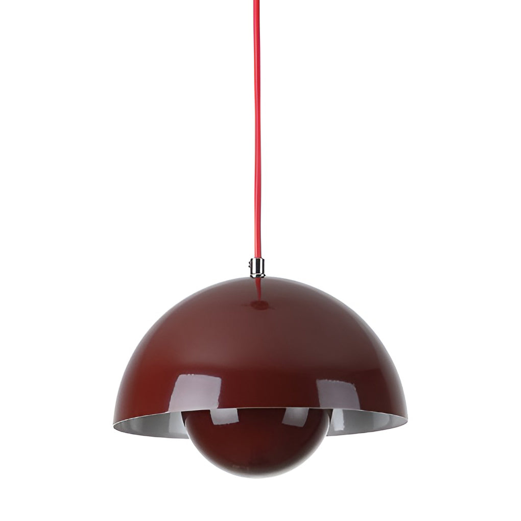 Metal Mushroom Nordic Flowerpot Pendant