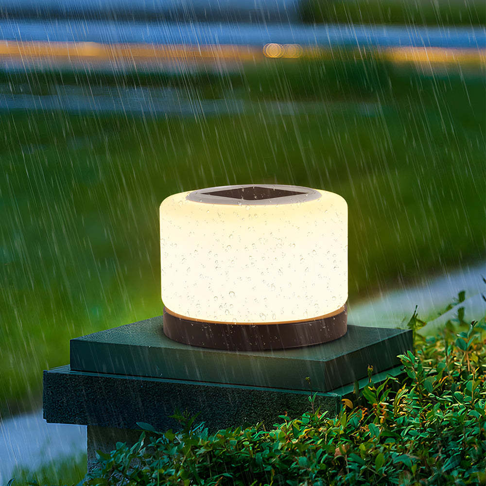 Modern 360�� Illumination Cylindrical LED Dimmable Post Lamp for Pillar Tops-Lighom