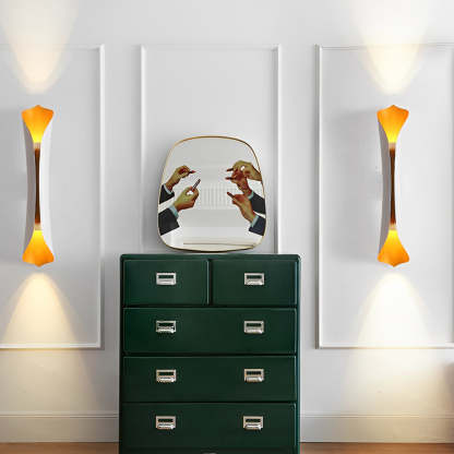 Iron Creative Up And Down Lighting COB Modern Wall Sconce Lighting-Lighom