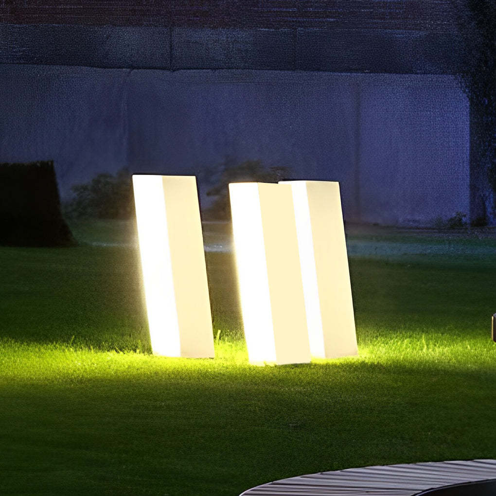 Inclined Creative Waterproof LED Modern Outdoor Lawn Lamp Pathway Lights-Lighom