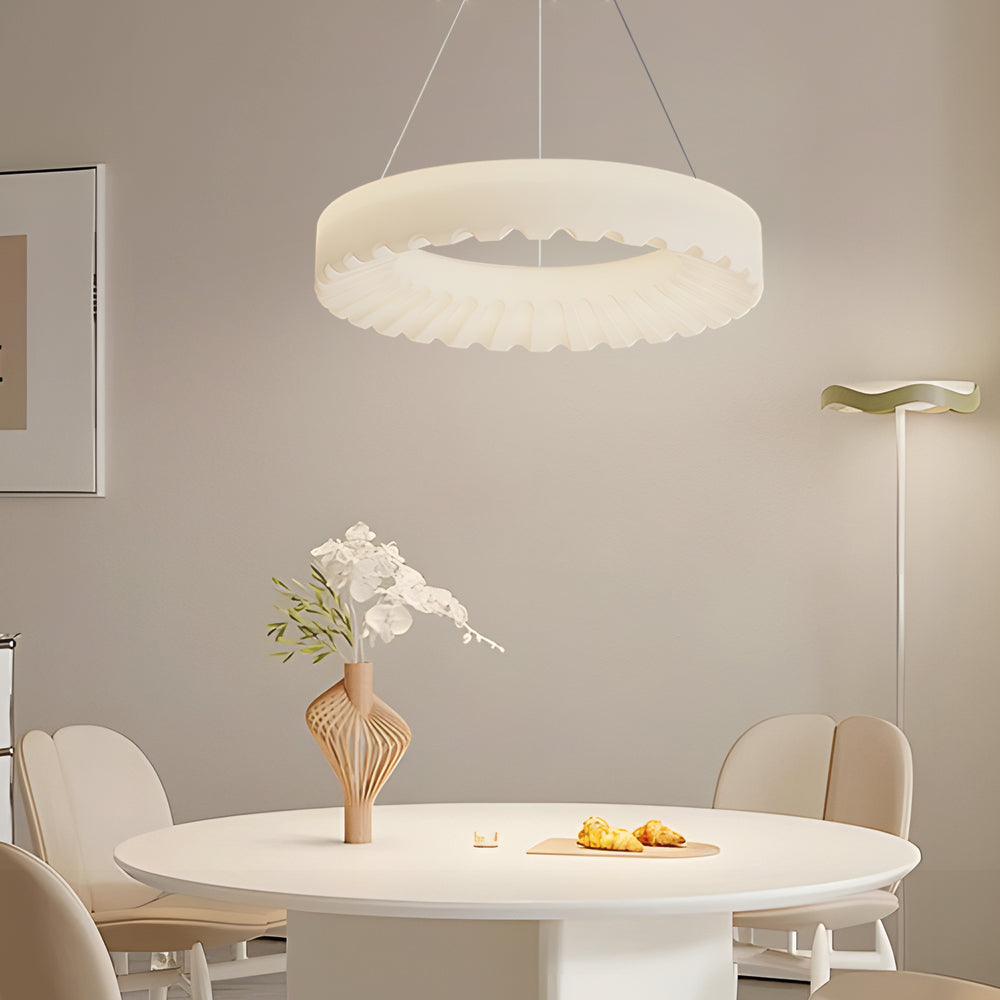 Circle Cloud Ring Dimmable LED Modern Chandelier