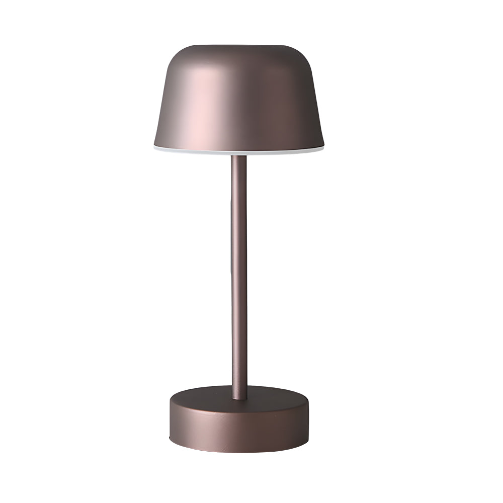 Tunable Metal Finish Table Lamp in Hat-style-Lighom