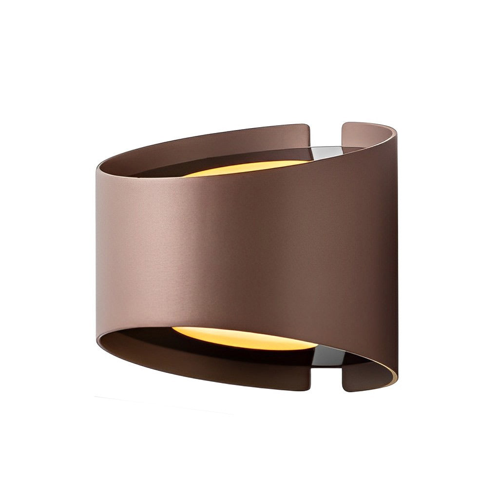 Round Creative Up and Down Lighting LED Modern Decorative Wall Sconces-Lighom